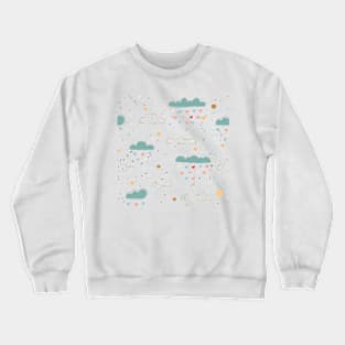 Heart Rain Crewneck Sweatshirt